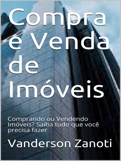 Title details for Compra e Venda de Imóveis by Vanderson Zanoti - Available